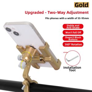 ThinkRider | Shockproof Video Shooting and Navigation Bicycle Phone Mount