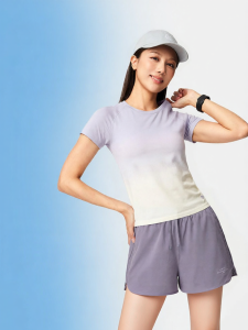 Li-Ning | Áo Thun Kẻ Tích Hợp Dành Cho Mùa Hè - Series Thể Thao