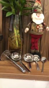 Muôi Canh Vá Thìa Inox 18/10 Chockmen Cao Cấp Cán Dài Cán Ngắn Đầu Tròn