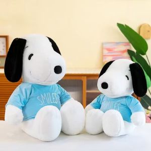 Bandai | 2026 New 35cm Cartoon Cute Snoopy Plush Toy Pillow Sofa Back Plush Doll Gifts For Children birthday gift