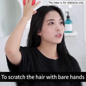 1/2 PCS Hair Scrub Scalp Massager Comb Silicone Head Massager for Men Women Kids Pet Wash Brush Scrubber Massage Shower Treatment Baby Bath Brush