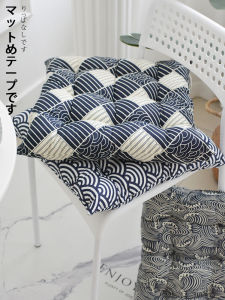 Thickened Pure Cotton Tatami Seat Cushion Modern Simple Office Chair Pads Home Use Dining Chair Pads Ergonomic Assorted Sizes