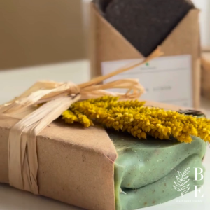 Turmeric Kaolin Clay Soap Bar (130g) by Makulay Naturale | All-Natural Vegan Artisanal Handcrafted Soap Bar