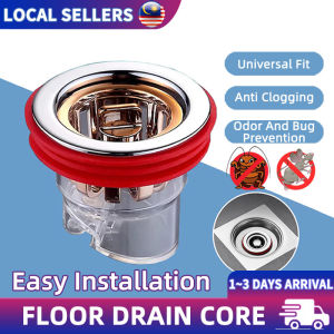 Bathroom Hair Catcher Universal Wash Basin Floor Drain Core Deodorant And Insect Proof Drainage Filter Sewer Pipe Anti Odor Filter Plug过滤网地漏芯过滤塞