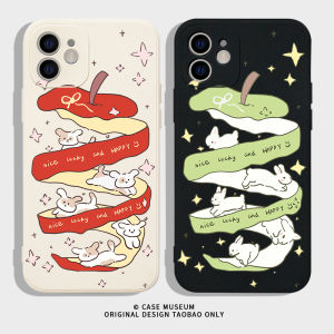 Cute Couple Rabbit Phone Case Silicone Protective Cover for Apple iPhone 13 pro Max 15 11 12 And Xiaomi Huawei Oppo Vivo Nova