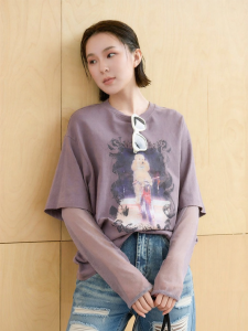 INLIFE | Casual Loose Printed T Shirt