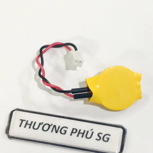 Pin Cmos 2032 CR2032 - 3V / Pin 2 dây đầu cắm 2 lổ (Dài x Rộng): 4.5mm x 4.0mm