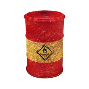 Gọng kim loại container Mini bình dầu lưu trữ Box lọ đựng có nắp Đối với trang chủ đựng đồ sáng tạo hộp hiển thị Quà Tặng