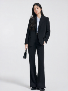 Business Professional Black Suit