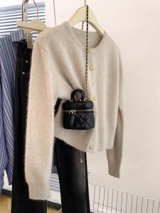 YIFENGXIN | Style Wool Knit Sweater Cardigan Loose Comfortable