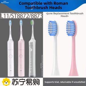 June Sixth Compatible ROAMAN Electric Toothbrush Head L11/ST8872/8873/SC01 Replacement Head 2585 Adult Gum Care Normal Specification