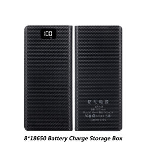 DIY 18650 Power Bank Case External 5V USB Type C Battery Charge Storage Box Shell Without Battery For iPhone Xiaomi Huawei