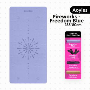AOYI | Anti-slip Shock Absorption Quiet Thick Womens Jump Rope Fitness Mat