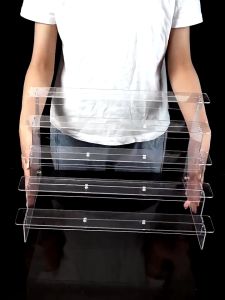 ชั้นวางโมเดล ชั้นวางตุ๊กตา ชั้นวางฟิกเกอร์ ของสะสม ประกอบง่าย มีหลายขนาด 3/4/5 ชั้น