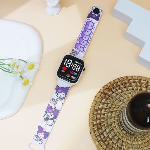 New Hello Kitty Children Watches Girls Childrens Electronic Sport Watch Fashion Digital Watch Women Student Christmas gift