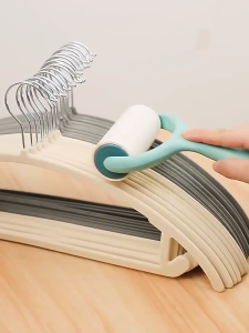 GREENSINDOOR 50 PCS Velvet Hanger Non-slip Velvet Premium Durable Flocked Anti-Distortion Hanger植绒衣架