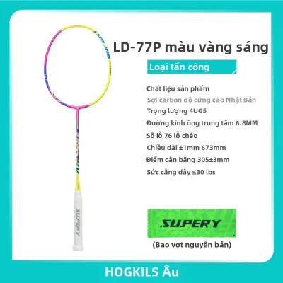 OGKILS | Vợt Cầu Lông Sợi Carbon Tấn Công