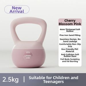 Umay | Soft & Cast Iron Kettlebell for Women & Men Fitness