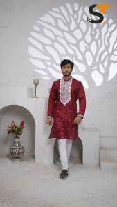 [PRE-ORDER 15 DAYS] READYMADE MENS KURTA WITH PANTS {ETA:2025-12-31}