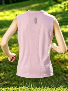 LIEYAN | Unique Design Thin Breathable Pink Sportswear Top