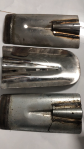 Lưỡi len bằng tole tráng kẽm inox có tháp với luõi cưa dùng để xúc đất đào đất