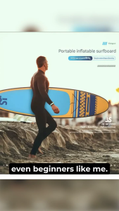 Outdoor Water Sports Heat-Sealed Stand-Up Paddleboard