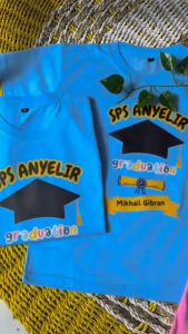 Kaos Perpisahan Anak TK & Baju Atasan Anak Graduation