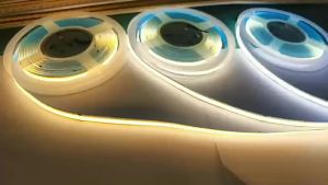 24V 12V COB LED Strip Light 8mm 320LEDs/M High Density Flexible Diode Tape Ribbon for Room Decor 1M 2M 3M 5M 10M Linear Dimmable