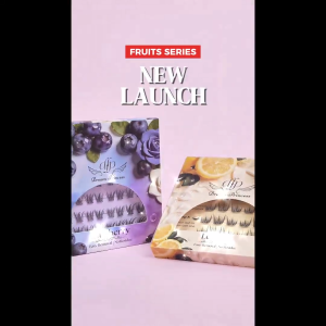 【Fruit Series】 Dream Princess Lashes extention | Soft Natural Bulu Mata Palsu | Lightweight & Easy Wear | Wispy Eyelashes Makeup