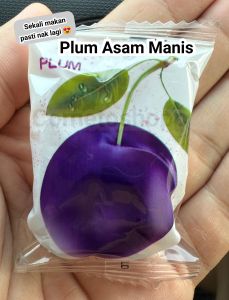 Plum Asam Manis Thailand Buah Plum Kering Asam Masin Sesuai Untuk Goodies Bag Kudapan Viral (150g/250g/500g/1kg)