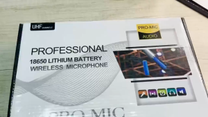Mic Microphone Karaoke Profesional Wireless/ SM-58 UHF MIC 2 Double Free Sarung Mic bluetooth UHF