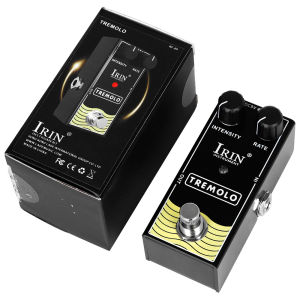IRIN | IRIN RF-09 Tremolo Đàn Guitar Điện Tác Dụng Bàn Đạp Vintage Vibrato True Bypass Vỏ Kim Loại Phụ Kiện Guitar