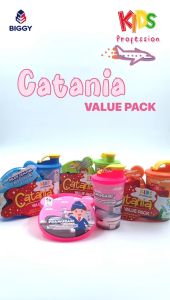 Lunch Box Catania Set + Tumbler / Box Kotak Bekal Anak / Tempat Makan Sekolah Bonus Botol Kado Souvenir Ultah