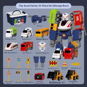 LIWAN | Magnetic Assembling Transforming Robot Toy