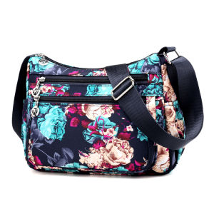 Túi Đeo Chéo Vải Canvas Dung Tích Lớn Chống Thấm Nước Cho Bà Bầu Túi Đựng Đồ Cho Bà Mẹ Túi Đeo Vai Đơn Cho Bà Bầu