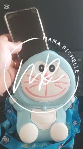 TAS SELEMPANG ANAK RUBBER DORAEMON/ MUAT HP/ DOMPET KOIN/ HANDPHONE/ KAWAII / LIPSTICK/KOREA FASHION