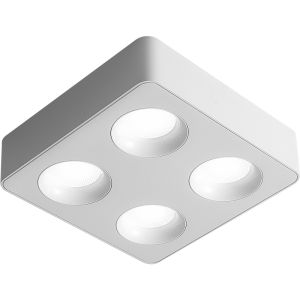 Ultra-Thin Anti-glare Quad-head Recessed Lights