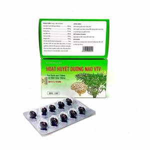 Hoạt huyết dưỡng não tvt n hộp 60 viên hỗ trợ đau đầu chóng mặt mất ngủ
