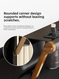 MONLEYTA | Invisible TV Box Storage Rack Metal Wall-Mounted Holder No-Drilling Required Living Room Organization Tool For Router And Boxes