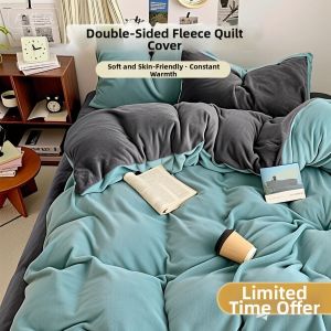 A Class Thickened Milk Velvet Mattress Cover 1.5m