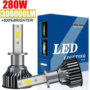 Erruson 350W 300000LM H4 LED H7 H11 Car Headlight Bulb  High Power COB H1 H3 9005 9006  9012 HIR2 Turbo Lamp 6000K Car Light 12V