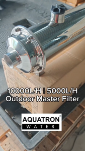 AQUATRON WATER 5000L/H | 10000L/H SUS304 Stainless Steel Ultra Filtration Membrane Wall-Mounted Home Central Water Filter Complete Set