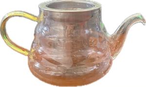 Heat Resistant Flower Tea Kettle Set with Stainless Steel Filter