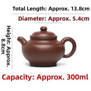 CANGHUTIANXIA | Large Capacity Purple Clay Teapot