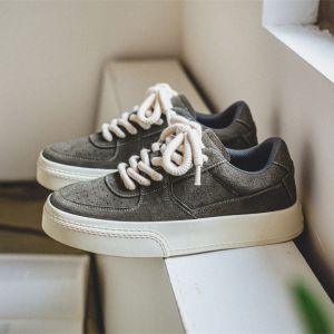 Low-Top Canvas Sneakers Mens Casual Sports Shoes De Xin Thick Bottom Heightening Original Canvas Shoes Summer New Arrival