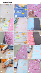 🌱NỆM CHO BÉ ĐI HỌC🌱 Nệm Trẻ Em Đi Học Tencel Thoáng Mát Kháng Khuẩn Kèm Túi Đựng _ Nemtot Bedding