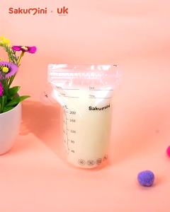 Sakumini Disposable Breastmilk Storage Bag Penampung Kantong Asi Susu Bayi Food Grade