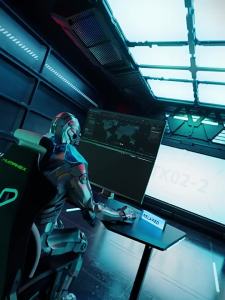 HumaneX | Dual Screen Upgrade Arm Screen Mechanical Arm