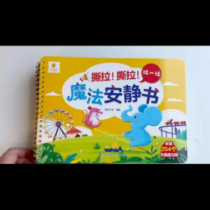 DangDang Early Education Cloth Book Set - 4 Books Tear-Resistant Reusable & Washable