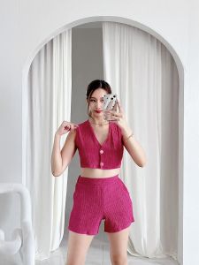 JILLIAN PREMIUM COORDS TERNO WITH TWO POCKET SIDE SMALL TO MEDIUM